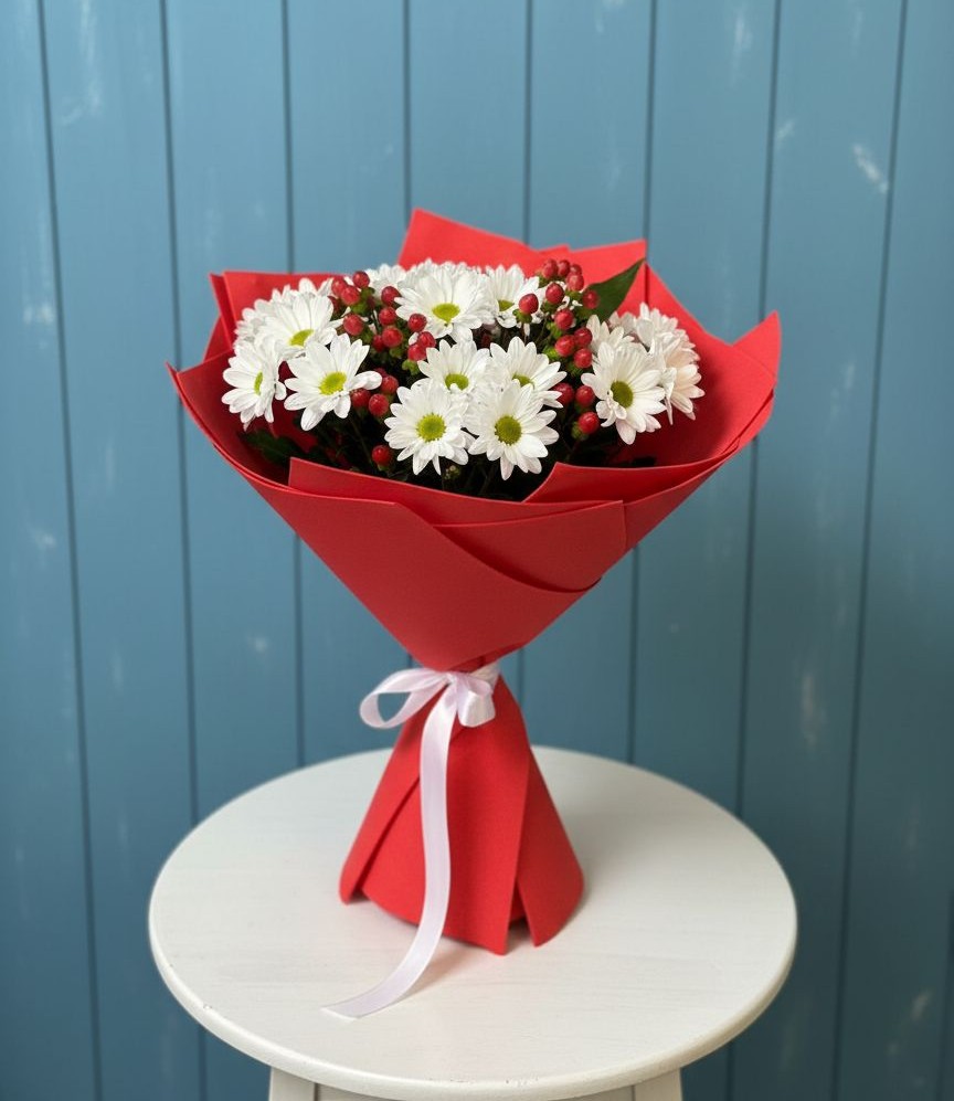 Букет цветов из: Хризантемы в Батайске