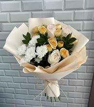 Букет цветов из:  Розы и Хризантемы в Батайске