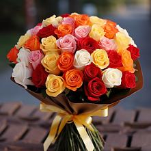 Розы Яркое начало в Батайске Букет Яркое начало в Батайске