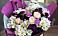 Букет фиолетовый сад в Батайске Букет цветов из: Хризантемы, Гвоздики и Розы в Батайске