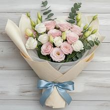 Букет цветов из:  Лизиантусы в Батайске