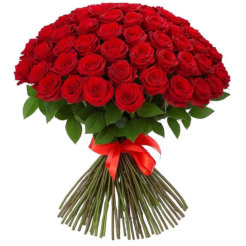 Букет Красные розы Блэк Меджик в Батайске