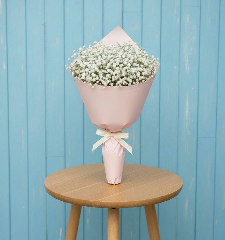 Букет Воздушное настроение в Батайске Букет цветов из: Гипсофила в Батайске