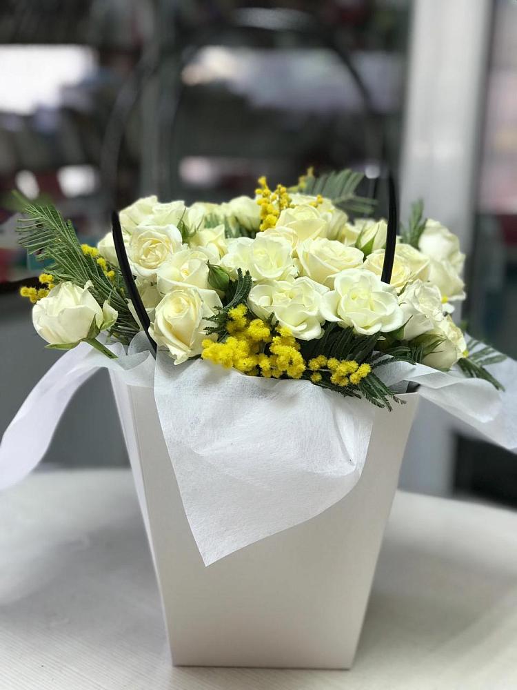 Композиция бриллиант в Батайске Цветочная композиция из Розы  в Батайске