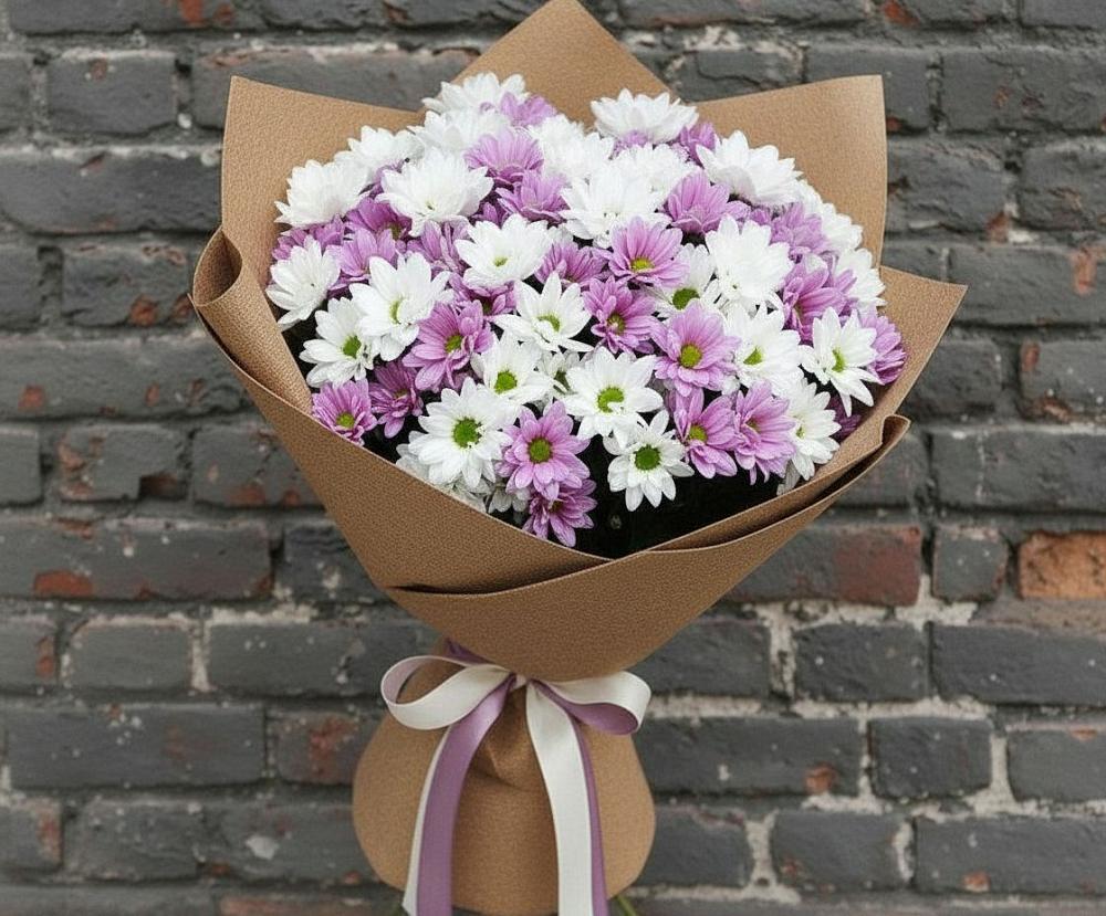 Букет грани совершенства в Батайске Букет цветов из: Хризантемы в Батайске