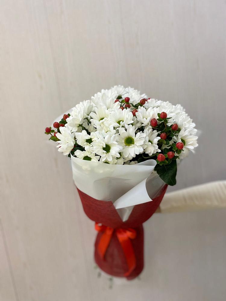 Букет отличное начало в Батайске Букет цветов из: Хризантемы в Батайске