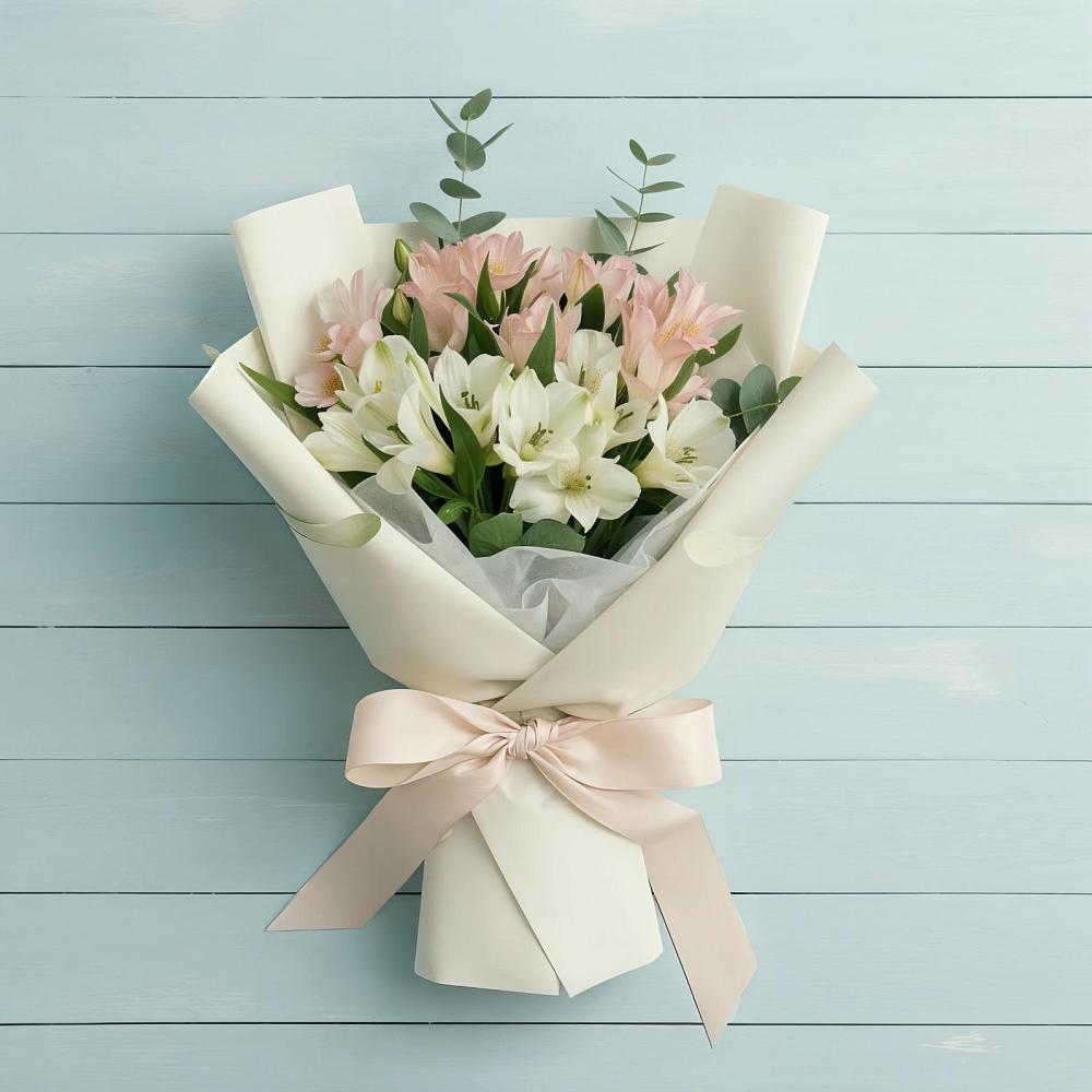 Букет цветов из: Альстромерии в Батайске