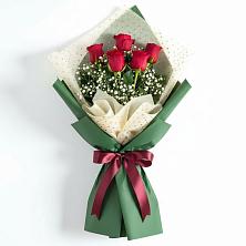 Букет рубиновое очарование в Батайске Букет цветов из:  Розы в Батайске
