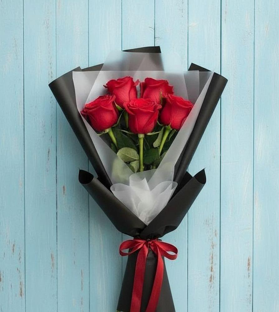 Букет в ритме города в Батайске Букет цветов из: Розы в Батайске