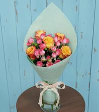 Букет Отличное настроение в Батайске Букет цветов из:  Розы в Батайске
