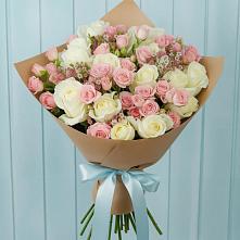 Букет романтичный подарок в Батайске Букет цветов из:  Розы в Батайске